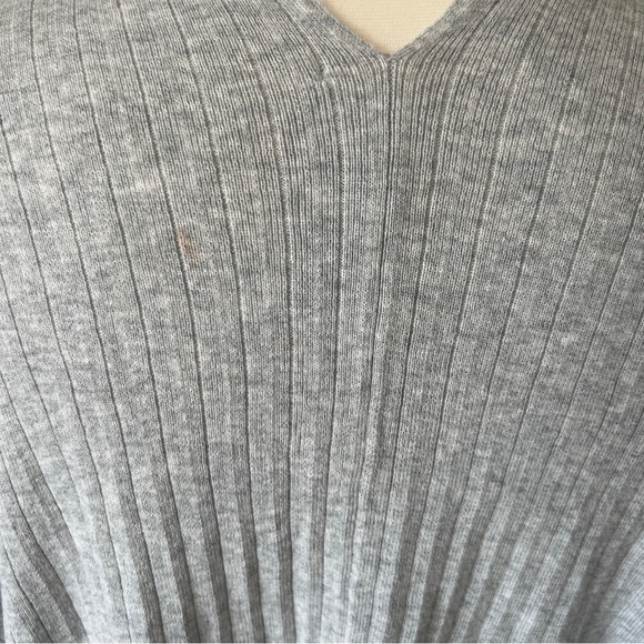CAbi gray ribbed Watson #5451 dolman sleeve pullover sweater Size Small - Picture 5 of 8